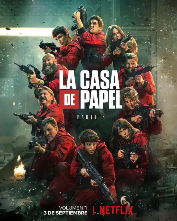 Money Heist Season 05 (TV Series: Spanish with English Sub)