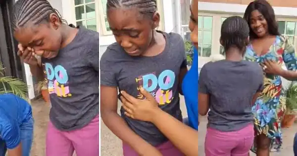 Mercy Johnson Surprises Daughter With a Pet Dog (Video)