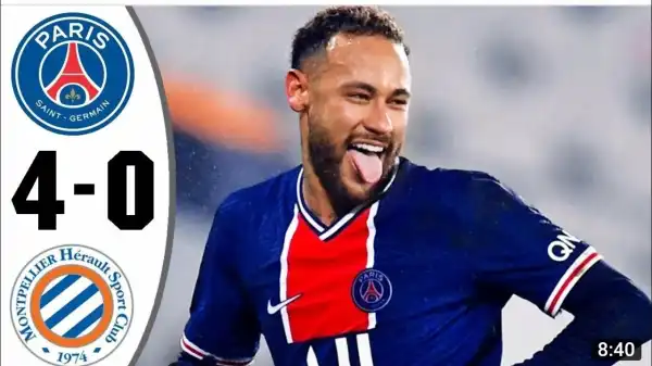 PSG vs Montpellier  4 - 0 (Ligue 1 Goals & Highlights 2021)