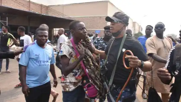FCT pledges probe, residents loot items as massive fire consumes Abuja mall