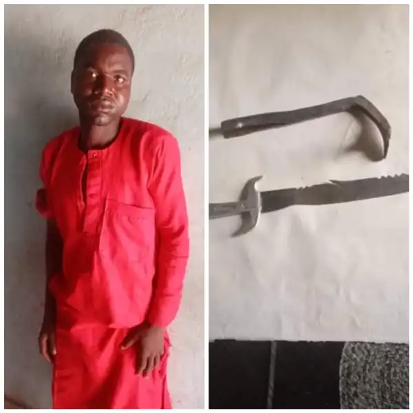 Robbery suspect arrested after he attacked Okada rider with iron rod and snatched his motorcycle in Bauchi