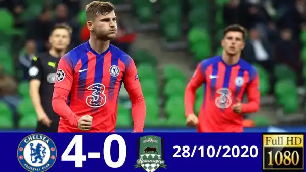 Krasnodar vs Chelsea 0 - 4 | UCL All Goals And Highlights (28-10-2020)