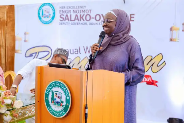 You are key to nation building – Ogun Deputy Gov tells Muslim women