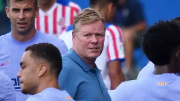 Barcelona coach Koeman responds to 