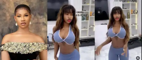 Tacha Undergoes Chest Surgery, Shows Off New Look In Video