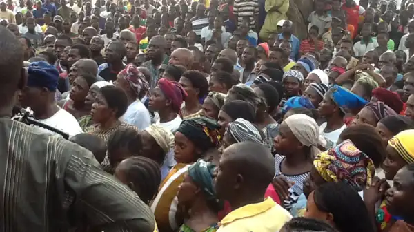 Benue IDPs receive relief materials from N-HYPADEC