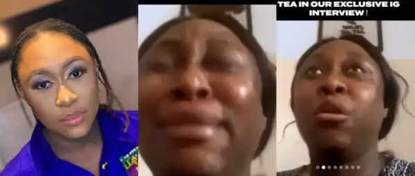 “Pray for Me” – Cynthia Morgan Tearfully Pleads with Nigerians in Emotional Interview