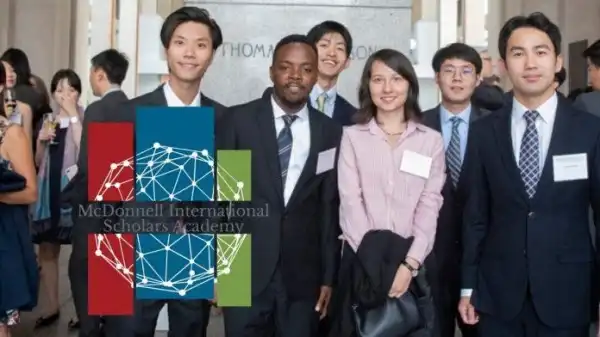 2026 Washington University McDonnell Scholarship, USA