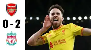 Arsenal vs Liverpool 0 - 2 (Premier League 2022 Goals & Highlights)