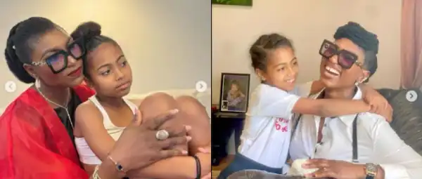 Actress Ufuoma Mcdermott Celebrates Daughter Kesiena’s 10th Birthday With Sweet Note