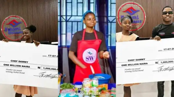 Chef Dammy Bags ₦‎1M Endorsement Deal With Fekomi Herbal (Photos)