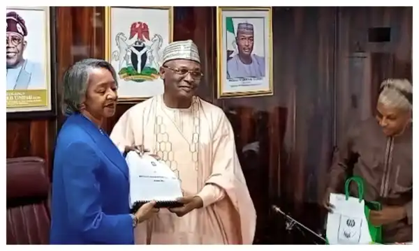 BREAKING: Yakubu hands over to Agbamuche as INEC Acting Chair