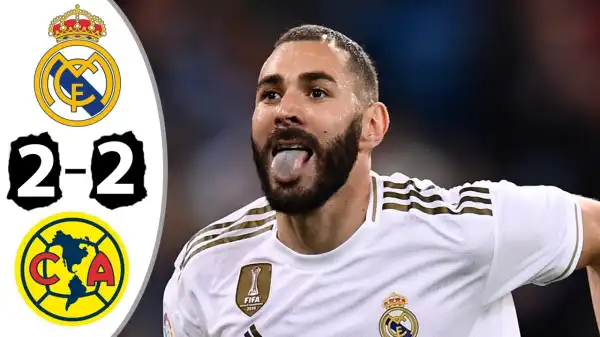 Real Madrid vs Club America 2 - 2 (Friendly 2022 Goals & Highlights)