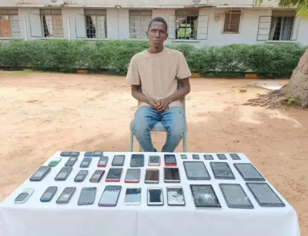 Ex-convict Arrested For Burglary And Theft In Kano, Recover 32 Stolen Phones