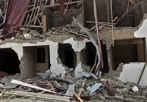 Two persons arrested over demolition of Nigerian Embassy Staff Quarters