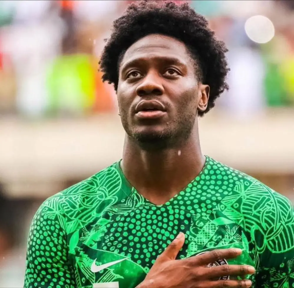 2026 WCQ: Aina battle ready for Super Eagles vs Bafana Bafana