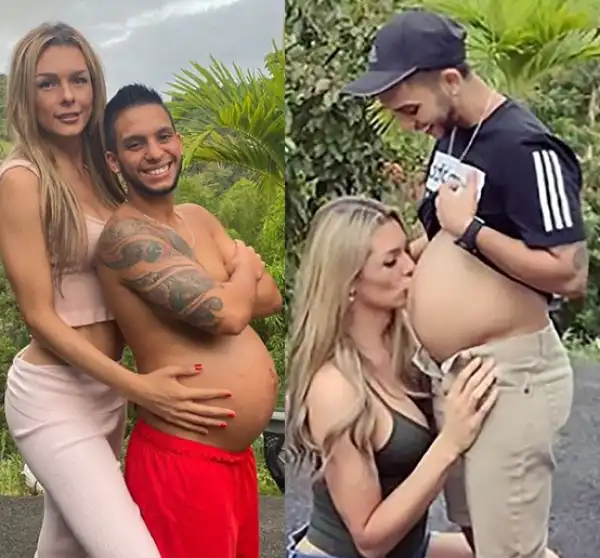 Colombian transgender model shares photo of her husband