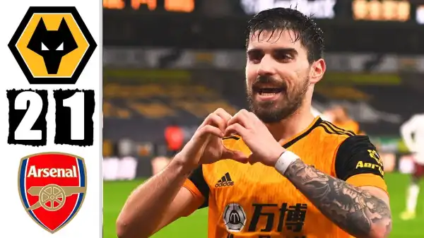 Wolves vs Arsenal 2 - 1 (EPL Goals & Highlights 2021)