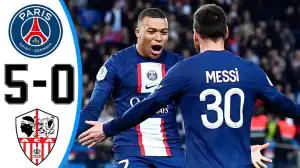 PSG vs Ajaccio 5 - 0 (Ligue 1 2023 Goals & Highlights)