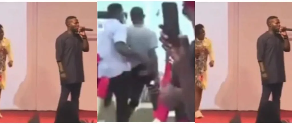 Gospel Singer Pita Stops Ministration to Catch Suspected Phone Thief in Church