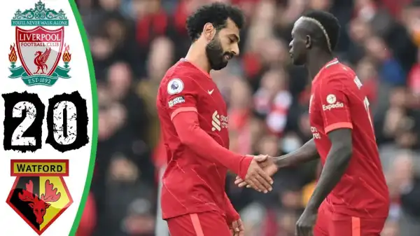 Liverpool vs Watford 2 - 0 (Premier League 2022 Goals & Highlights)