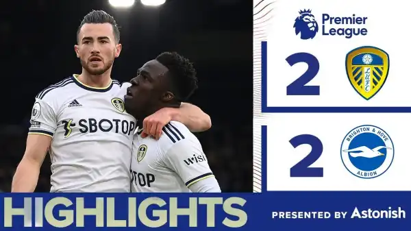 Leeds United vs Brighton 2 - 2 (Premier League 2023 Goals & Highlights)