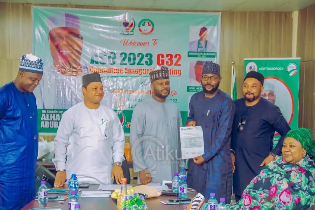 Atiku Support Organization Inaugurate G32 Committee