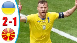 Ukraine vs North Macedonia 2 − 1 (EURO 2020 Goals & Highlights)