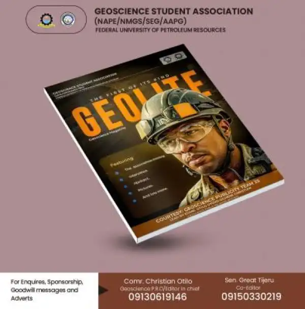 FUPRE Geoscience Students Association launches magazine