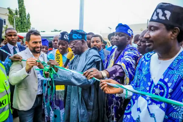 Tinubu, Ganduje Commission Kabara Flyover In Kano