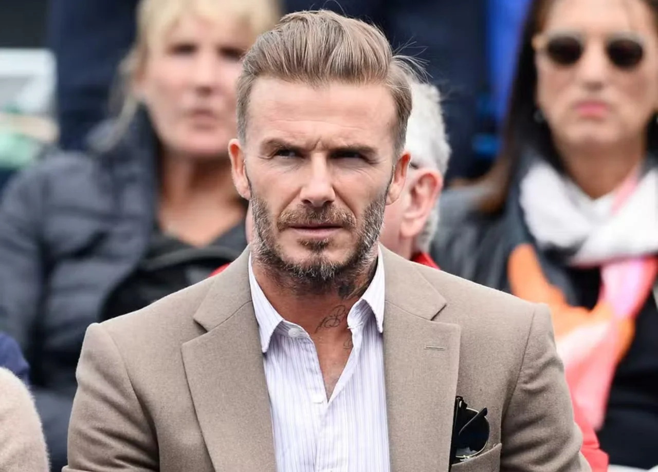 UCL: David Beckham reacts as Arsenal knock Real Madrid out