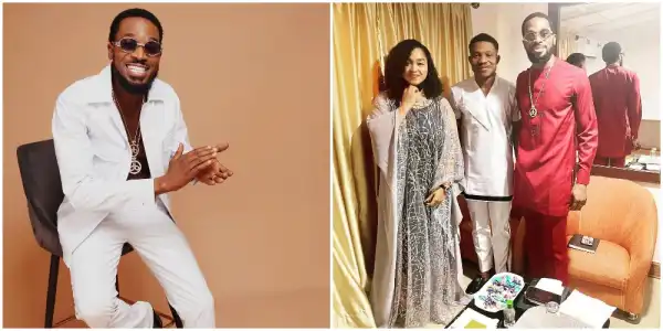 “I Am Born Again” – Dbanj Says As He Attends A Church Event In Abuja With His Wife (Video)