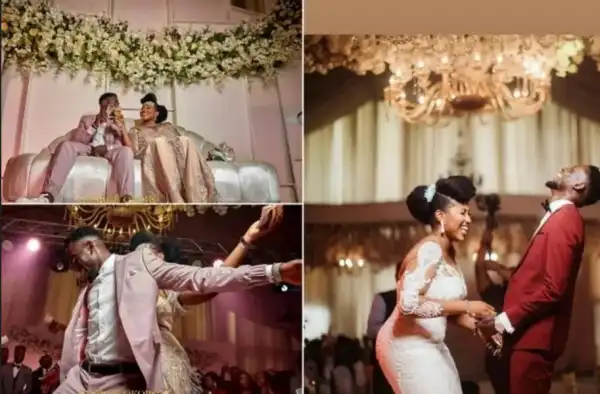 Nigerian Footballer, Wilfred Ndidi And Wife Celebrate 3 year Wedding Anniversary