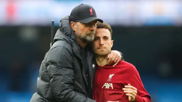 Jurgen Klopp unsure about severity of Diogo Jota injury