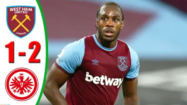 West Ham vs  Frankfurt 1 - 2 (Europa League 2022 Goals & Highlights)
