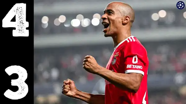 Benfica vs Juventus 4 - 3 (Champions League 2022 Goals & Highlights)