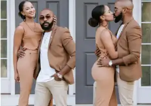 Actress Adesua Etomi Hails Banky W, Encourages Singles to Marry A Kind Man