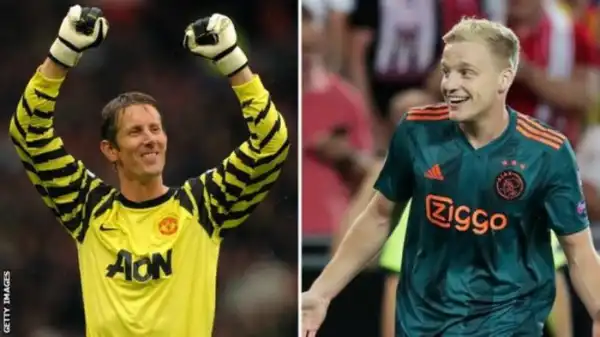 Edwin Van Der Sar Begs Man United Fans To ‘Take Good Care’ Of New Signing Donny Van De Beek