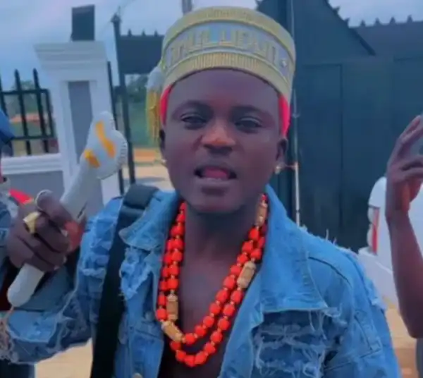 Portable Celebrates After He Was Given A Chieftaincy Title In Ogun (Video)