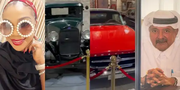 Ehi Ogbegor hunts for sugar daddy as she visits Qatar (Video)
