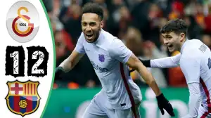 Galatasaray vs Barcelona 1 - 2 (Europa League 2022 Goals & Highlights)