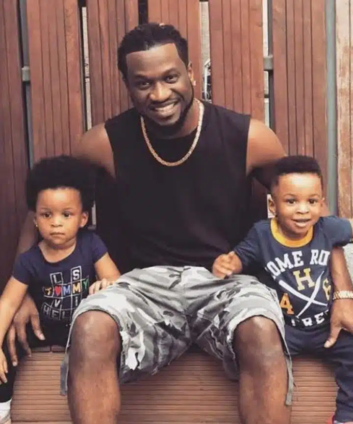 Rudeboy celebrates his twins on their 7th birthday