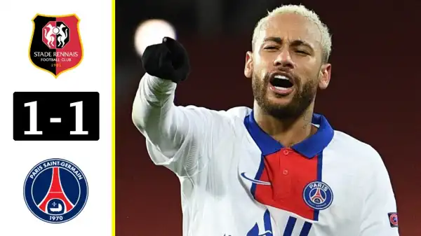 PSG vs Rennes 1 - 1 (Ligue 1 Goals & Highlights 2021)