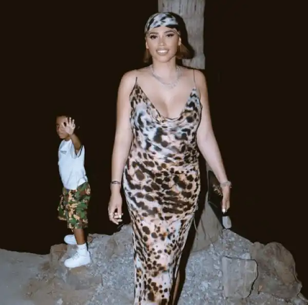 Little Wiz Is Coming – Wizkid Baby Mama, Jada Pollock’s Protruding Belly Causes Stir Online