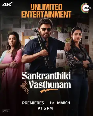 Sankrathiki Vasthunam (2025) [Hindi]