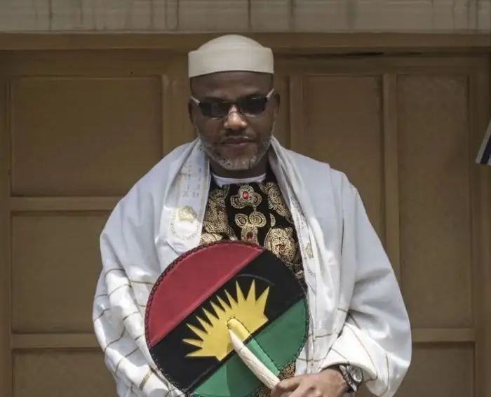 Nnamdi Kanu Denied Being An IPOB Member, FG’s Lawyer Reveals