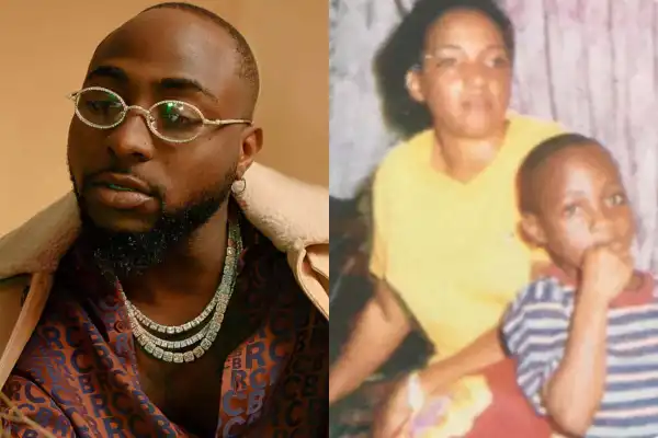 Davido Shares Touching Letter He Wrote To His Late Mum Veronica Adeleke