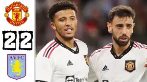 Manchester United vs Aston Villa 2 - 2 (Friendly 2022 Goals & Highlights)