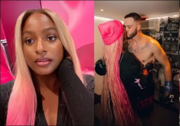 I Pick His Eyesight Over Any Boxing Match – DJ Cuppy Reacts To Fiancé, Ryan Taylor’s Early Knockout In Boxing Match