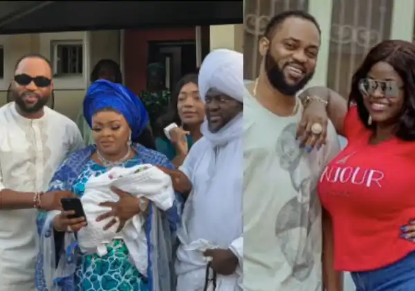 Bukola Arugba’s Ex Damola Olatunji Reacts To Rumor About Him Being Father To Dayo Amusa’s Son